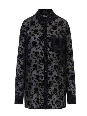ANN DEMEULEMEESTER: Camisas - Camisa - Negro