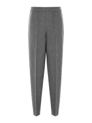 FABIANA FILIPPI: Pantalons casual - Pantalons Décontractés - Gris