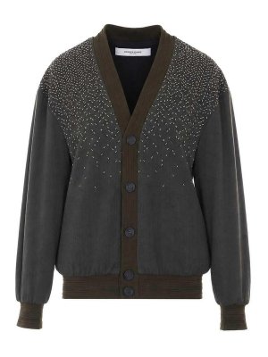 GOLDEN GOOSE: Cárdigans - Cárdigan - Marrón