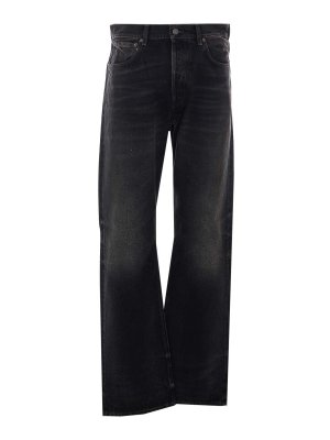 HAIKURE: Jeans à jambe droite - Jean Droit - Noir