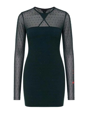 Liu Jo: Suéteres con cuello pico - Suéter Cuello Redondo - Verde
