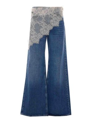 Liu Jo: jeans dritti, a sigaretta - Jeans di pizzo