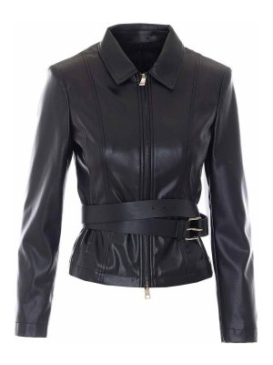 Liu Jo: leather jacket - Faux Leather Jacket