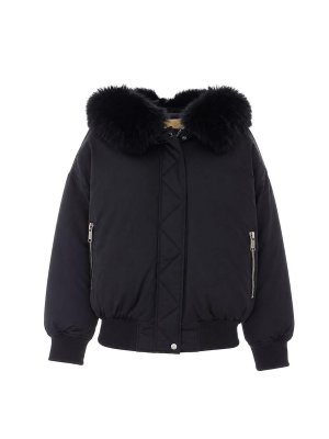 Michael Michael Kors: ボンバージャケット - ボンバージャケット - 黒