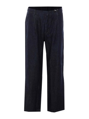 NN.07: Jeans à jambe droite - Jean Droit - Bleu