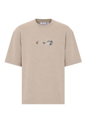 OFF-WHITE: t-shirt - Maglietta Spices Arrow Skate