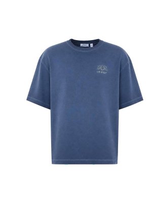 OFF-WHITE: t-shirts - Offline Half Arrow Skate T-Shirt