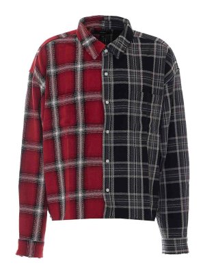 PURPLE BRAND: camicie - Camicia a quadri