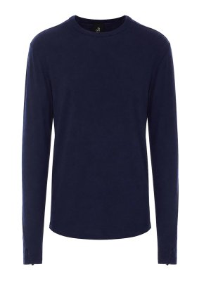 THOM KROM: T-shirts - T-Shirt - Bleu