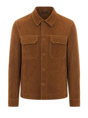 TOM FORD: leather jacket - Suede Jacket