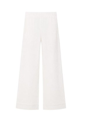 TRUE AVENUE: Pantalons casual - Pantalons Décontractés - Blanc