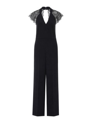 TWINSET: Chándales - Mono - Negro