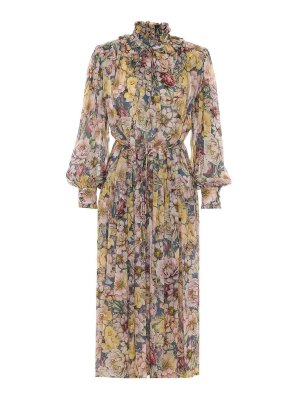 TWINSET: knee length dresses - Floral Print Dress