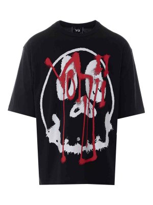Y-3: t-shirts - Skuoogfx T-Shirt