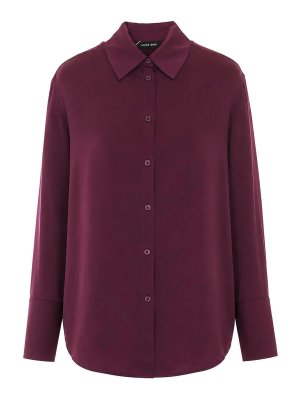 ANINE BING: Camisas - Camisa - Rojo