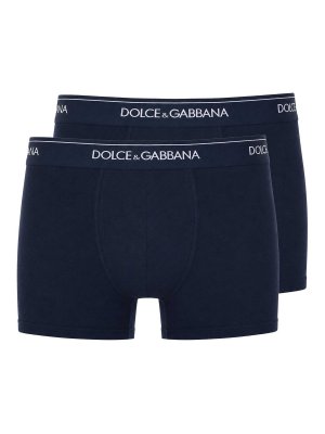 DOLCE & GABBANA: 水着 - スイムショーツ/スイムトランクス - ブルー
