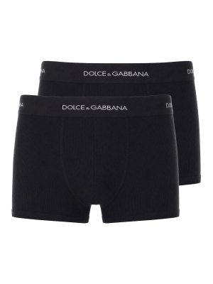DOLCE & GABBANA: Swim shorts & swimming trunks - Bi-Pack Regular Boxer