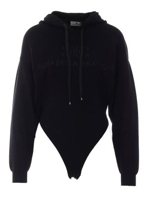 ELISABETTA FRANCHI: Tops & Tank tops - Logo Sweatshirt Body