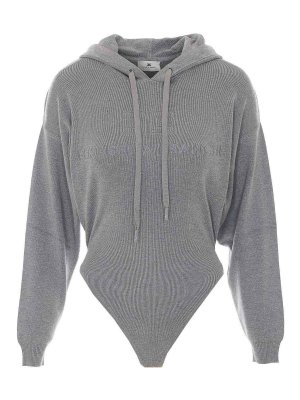 ELISABETTA FRANCHI: Tops & Tank tops - Logo Sweatshirt Body