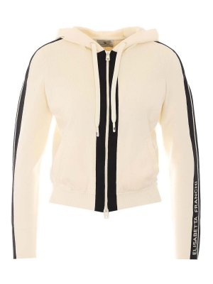ELISABETTA FRANCHI: スウェット＆セーター - スウェットシャツ/セーター - 白