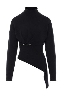 LANVIN: クルーネック - クルーネック - 黒
