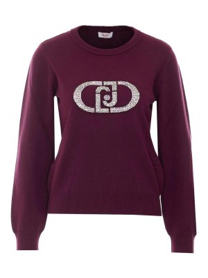 Liu Jo: Pull col rond - Pull Col Rond - Violet