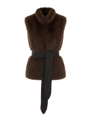 Liu Jo: Gilets tricot - Gilet - Marron