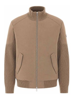 MOOSE KNUCKLES: Kurze Daunenjacken - Daunenjacke - Beige