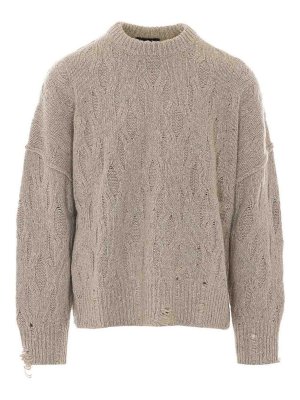 REPRESENT: クルーネック - クルーネック - ベージュ