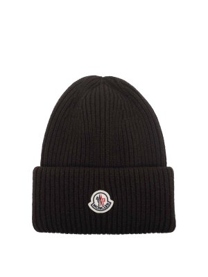 MONCLER: Mützen - Mütze - Braun