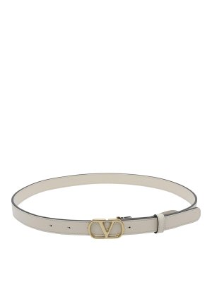 VALENTINO GARAVANI: Ceintures - Ceinture - Blanc