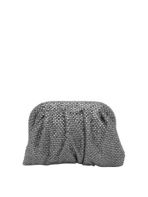 BENEDETTA BRUZZICHES: Clutch - Pochette - Argent