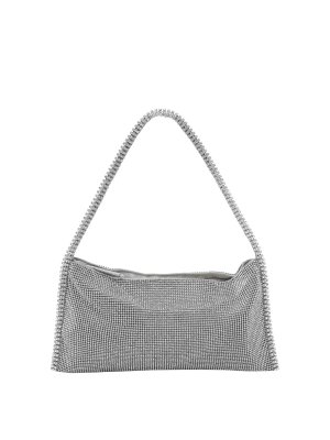 BENEDETTA BRUZZICHES: Sacs portés épaule  - Sac Porté Épaule - Argent