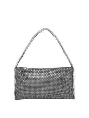 BENEDETTA BRUZZICHES: Sacs portés épaule  - Sac Porté Épaule - Argent