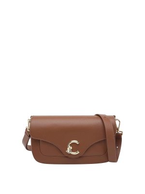 COCCINELLE: Bolsos de hombro - Bolsa De Hombro - Marrón