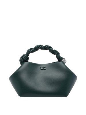 GANNI: Handtaschen - Shopper - Grün