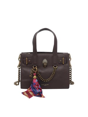 KURT GEIGER: トートバッグ - トートバッグ - ブラウン
