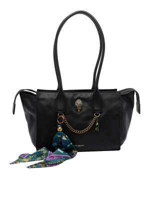 KURT GEIGER: Schultertaschen - Schultertasche - Schwarz