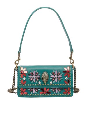 KURT GEIGER: Schultertaschen - Schultertasche - Grün