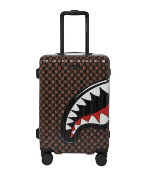 SPRAYGROUND: Luggage & Travel bags - Sharks In Paris Wtf Bubble Trolley