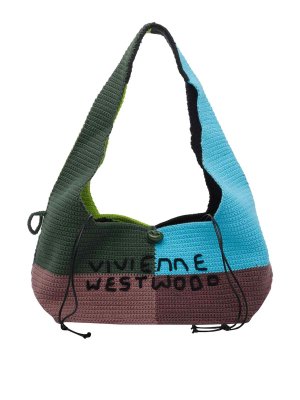VIVIENNE WESTWOOD: shoulder bags - Multicolor Ellie Shoulder Bag