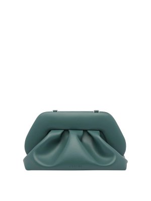 THEMOIRè: pochette - Borsa Bios Intreccio verde pino affumicato