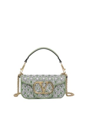VALENTINO GARAVANI: Sacs portés épaule  - Sac Porté Épaule - Argent