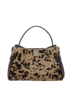 YUZEFI: totes bags - Mini Gyoza Handbag