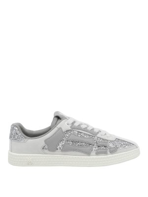 AMIRI: Chaussures de sport - Baskets - Argent