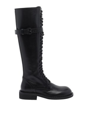 ANN DEMEULEMEESTER: Stiefel - Stiefel - Schwarz