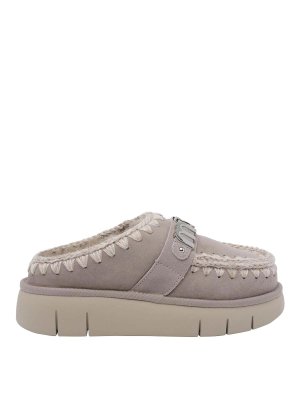 MOU: mules shoes - Goat Bounce Clog Suede
