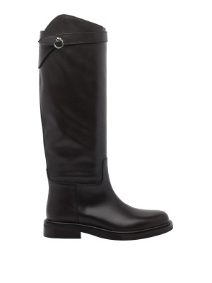 POEVE: boots - Brown Testa Di Moro Fibi Boots