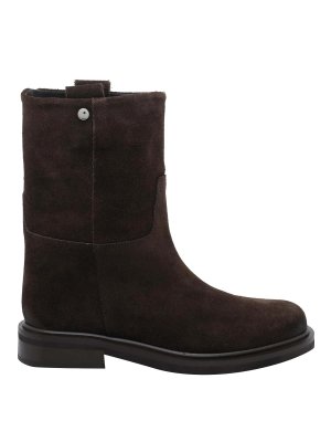 POEVE: ankle boots - Brown Testa Di Moro Liva Ankle Boots