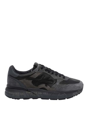 PREMIATA: sneakers - Sneakers grigie Mick